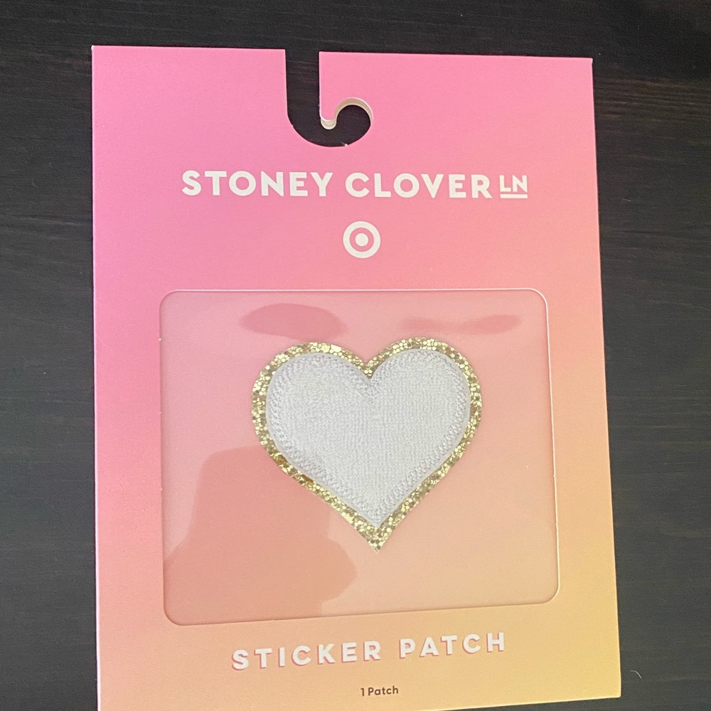 Stoney clover target heart patch